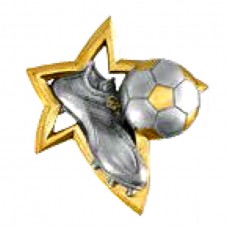 Aplique Estrela Dourada - Futebol 
